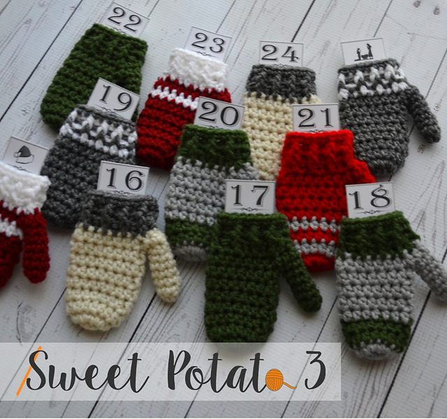 Mitten Bunting Advent Calendar