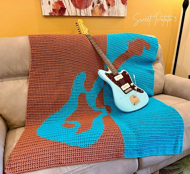 Electric Guitar Blanket