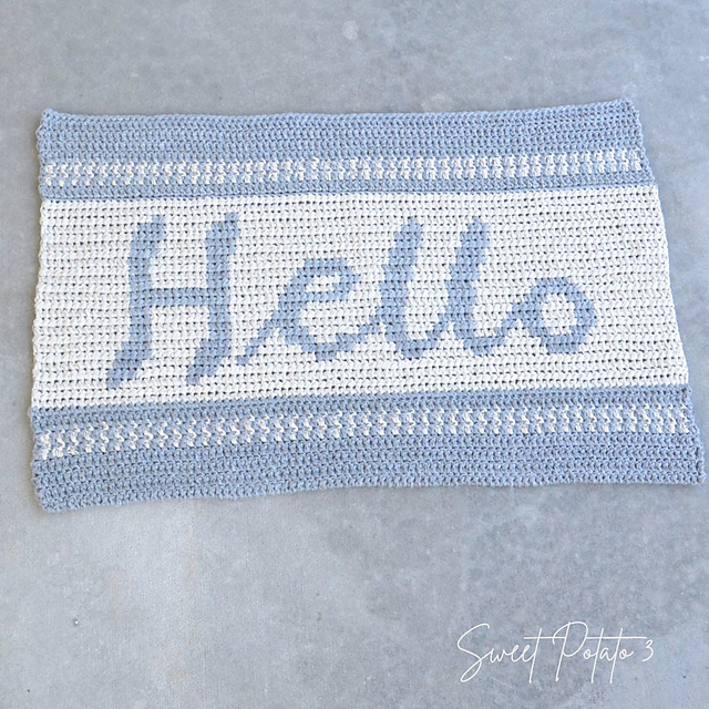 Hello Entryway Mat