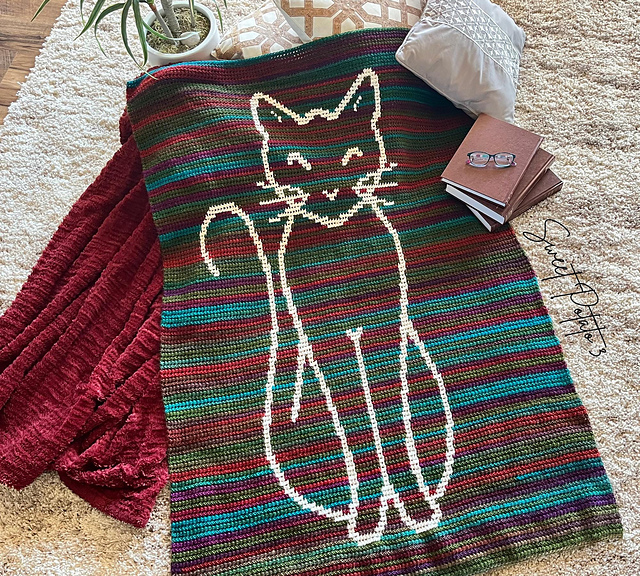 Purrfect Cattitude Blanket