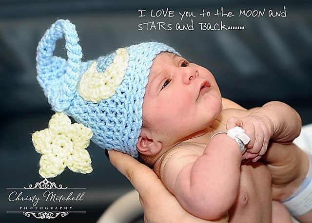 Mr Sandman / Moon & Star Pixie Hat