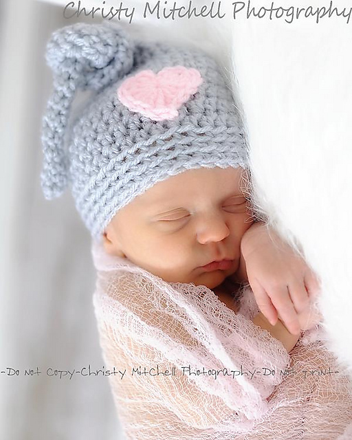 Tie / Knot Top Hat with Heart Option