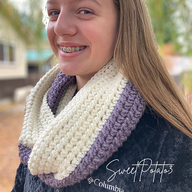 Knotted Hdc Cowl