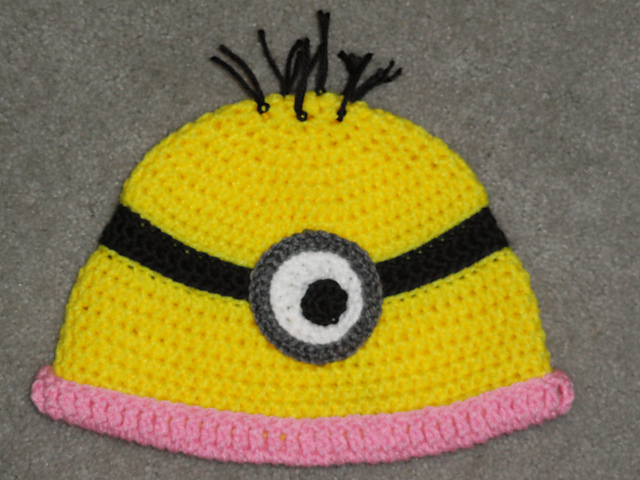 Girly Minion Beanie Hat