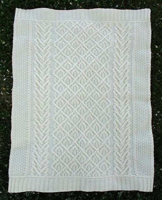 Aran Sweater Blanket