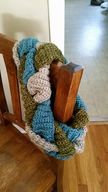Braided Infinity Scarf