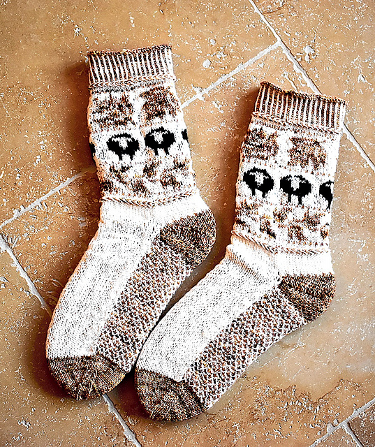 Socken Herbstschafe