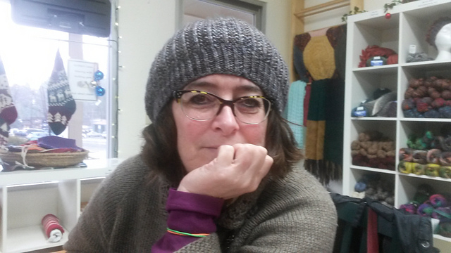 Fancy Rib Slouch Hat