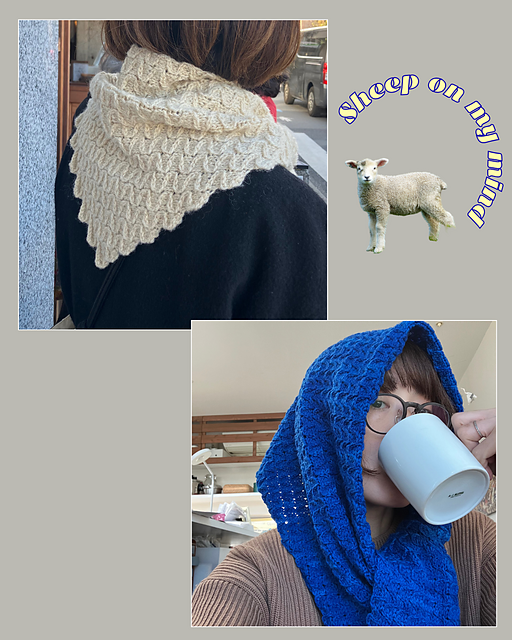 Ravelry: Sheep on my mind pattern by Hiromi Otsuru