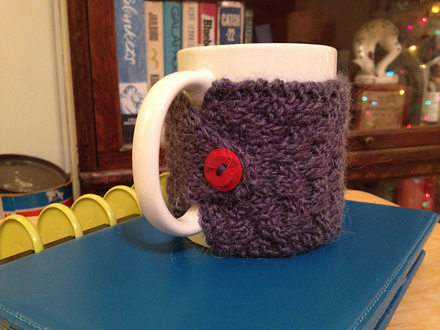 Swedish Check Cup Cozy