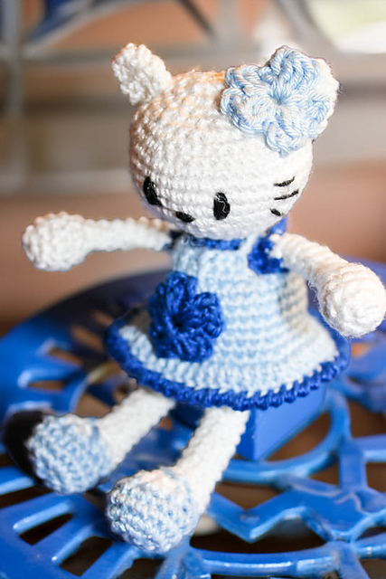 Minka cat amigurumi Katze