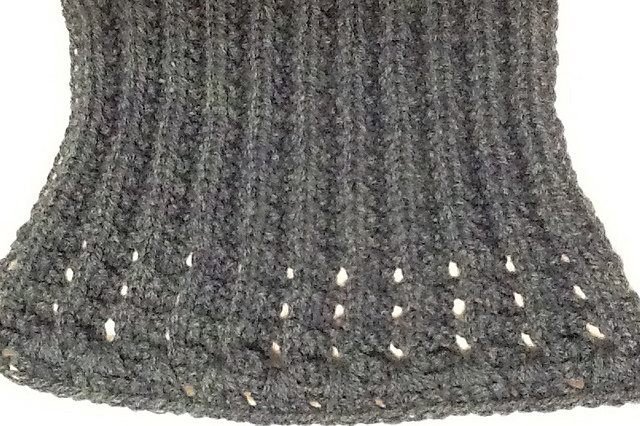 Comforter in a Ridged Pattern
