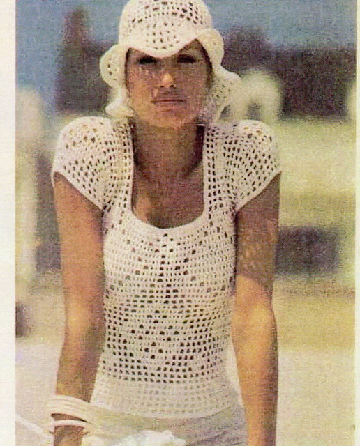 Floppy-Brim Hat