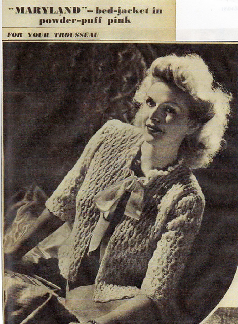 Maryland Bed-Jacket