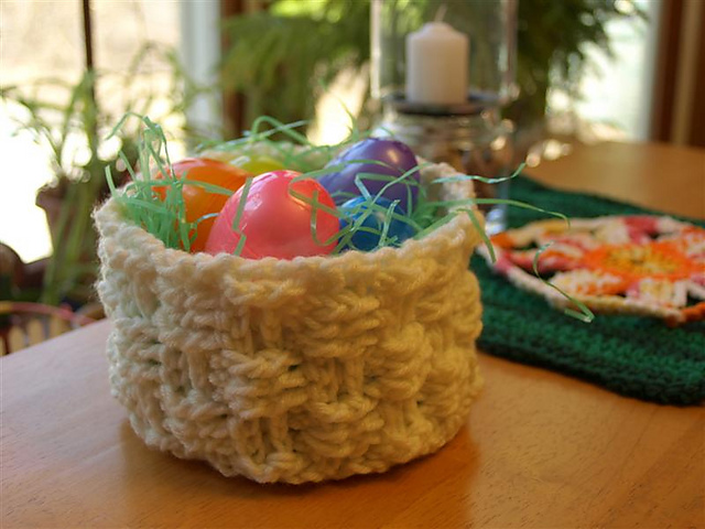 Basketweave Basket