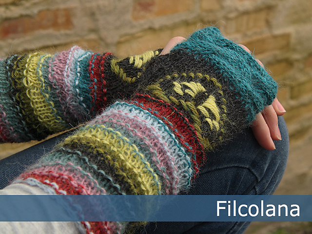 Roositud Fingerless Mitts