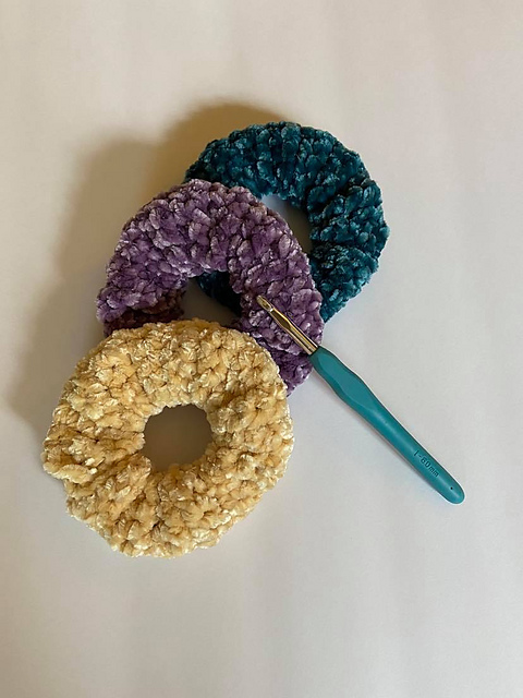 Velveteen Scrunchies