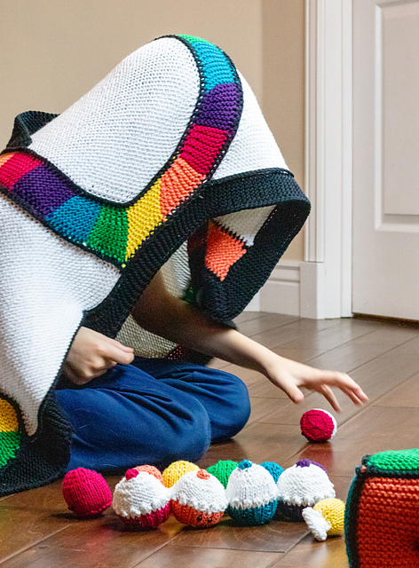 Gumdrop Run Board Game Blanket