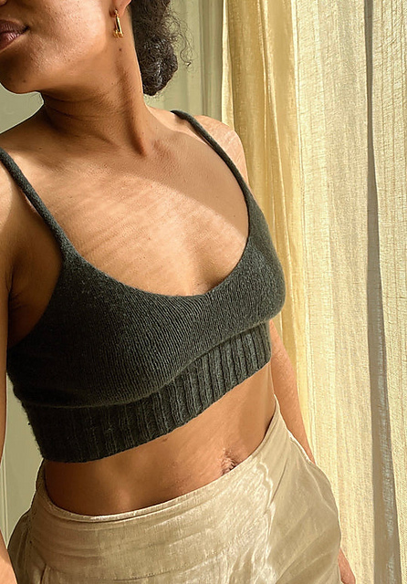 Ravelry: Hannah Easy Scalloped Bralette pattern by Doe and Deer