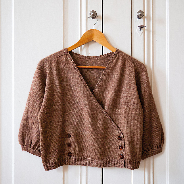 Pull croisé Dåphné