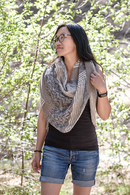 Reflector Shawl