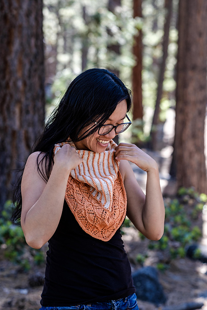 Orange Glaze Cowl