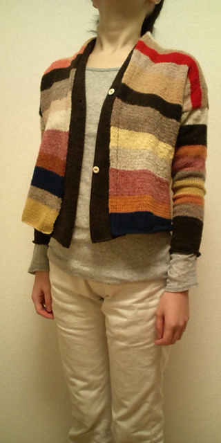 Cashmere Colorful Cardigan