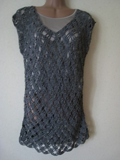 #15 Lacy French sleeve pullover