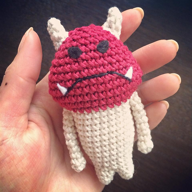 Nameko Growly Amigurumi