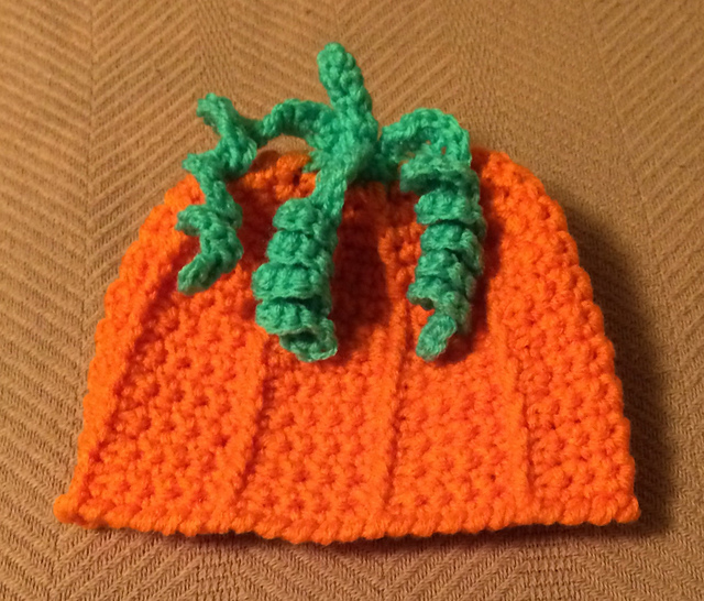 Crochet Pumpkin Hat