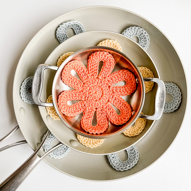 Flower Power Pan Protectors