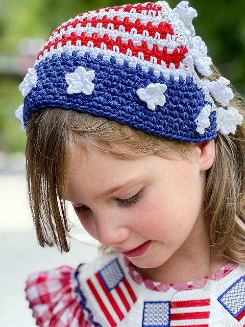 Americana Stars & Stripes Head Scarf