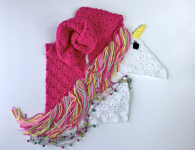 Unicorn Scarf C2C