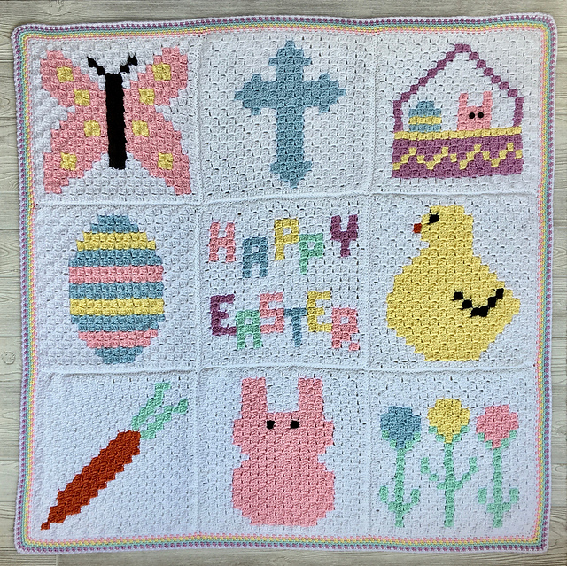 Easter C2C Blanket CAL