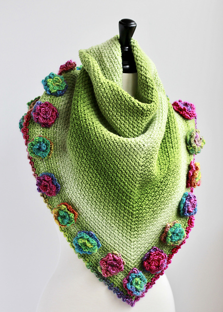 Flower Meadow Shawl