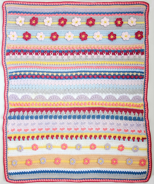 Spring Rhapsody Blanket CAL