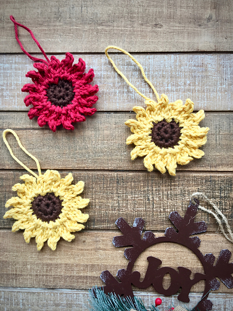 Sunflower Ornament