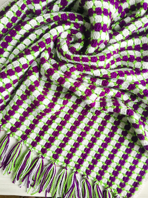 Grapevine Lap Afghan