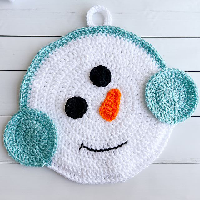 Snowman Hot Pad