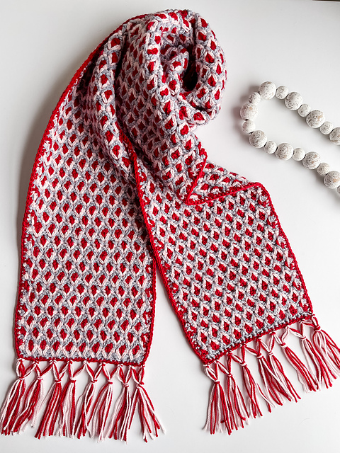 Diamond Tessera Scarf