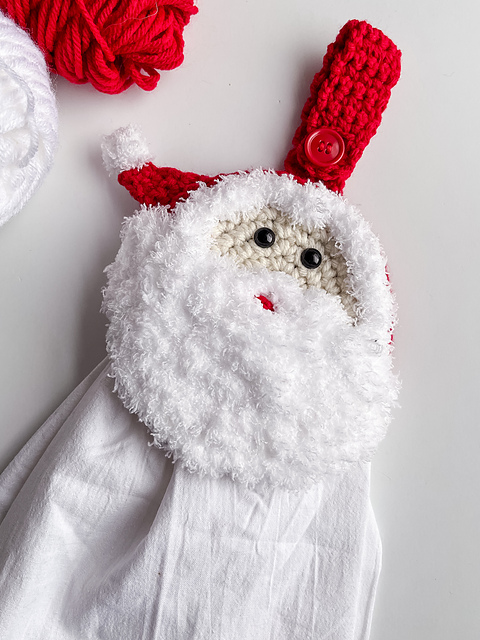Santa Claus Towel Topper