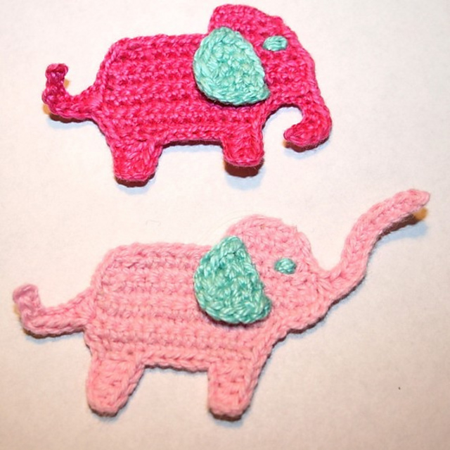Elephant Applique