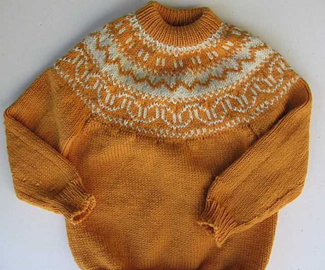 Child's Norwegian Pullover