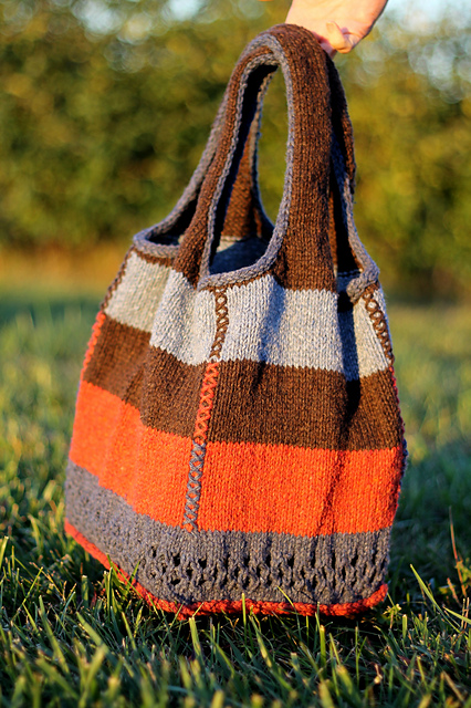 Twice Recycled Lunch Bag