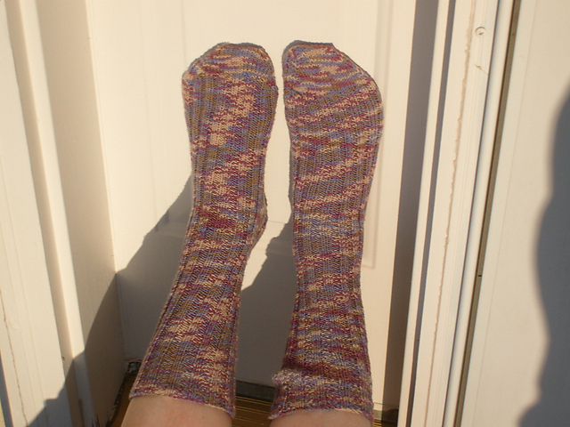 Basic Super Stretchy Ribbed Sock