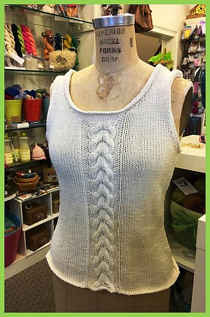 Cable Tank Top