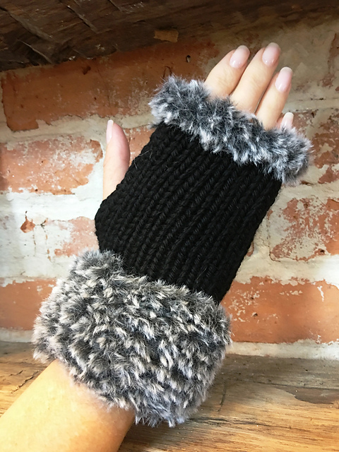 Furreal Fingerless Gloves