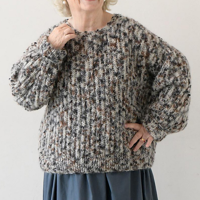 p.15 British Rib Knit Pullover