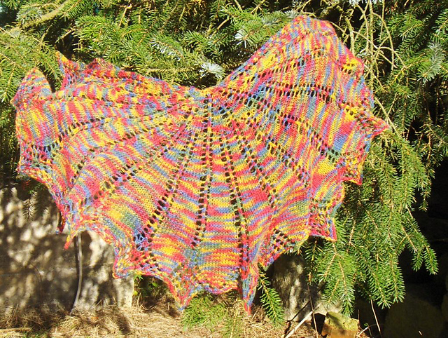Cearcall shawl