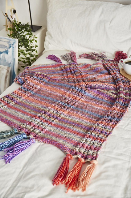Tassled Throw